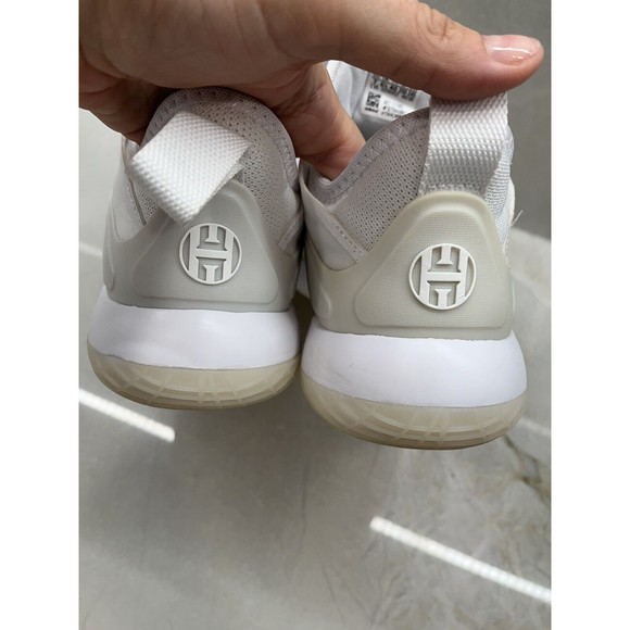 Adidas HARDEN STEPBACK 2 Basketball Shoes FZ1385 White Men 7 Women 8.5